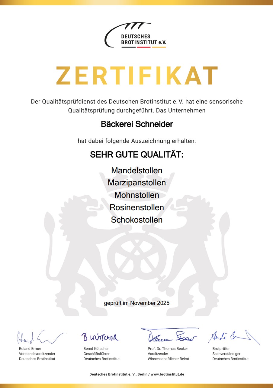 Stollenprüfung 2025